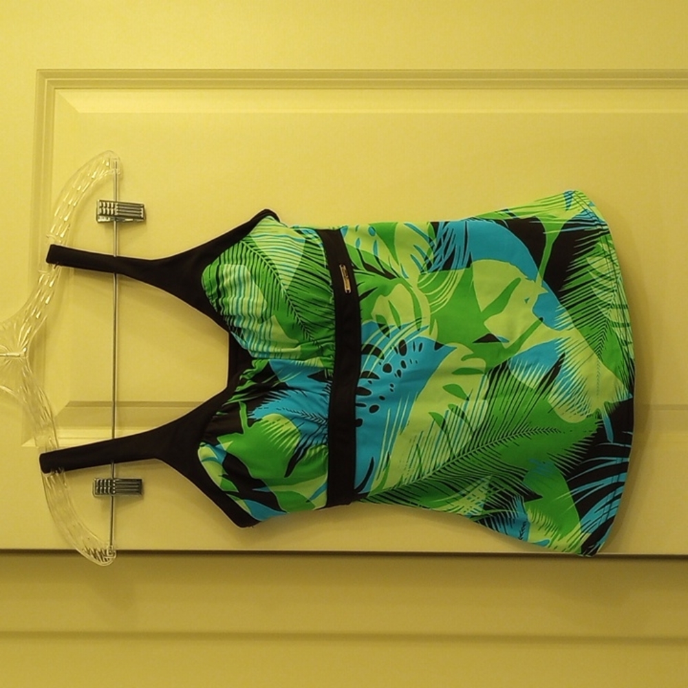 Last chance! Blue and Green Tankini Swim top